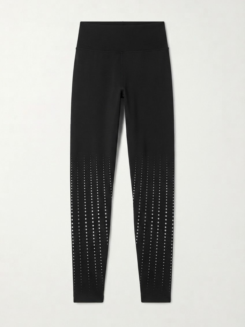 Ultracor Black Reflective Dot and Hole Leggings